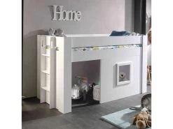 Lit Compact Enfant 90x200 Blanc - Terre De Nuit -Magasin de lits lit 15966521