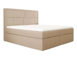 Ensemble Literie Déco Complet Tête De Lit + Sommiers Coffre + Matelas + Surmatelas - 160 X 200 Cm - Beige - LOUMIA De DREAMEA 7 Ensemble Literie Déco Complet Tête De Lit + Sommiers Coffre + Matelas + Surmatelas - 160 X 200 Cm - Beige - LOUMIA De DREAMEA -Magasin de lits lit 18452395