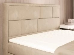 Ensemble Literie Déco Complet Tête De Lit + Sommiers Coffre + Matelas + Surmatelas - 160 X 200 Cm - Beige - LOUMIA De DREAMEA 9 Ensemble Literie Déco Complet Tête De Lit + Sommiers Coffre + Matelas + Surmatelas - 160 X 200 Cm - Beige - LOUMIA De DREAMEA -Magasin de lits lit 18452397