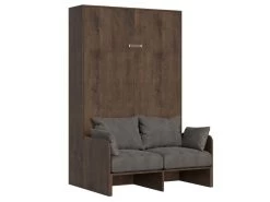 Lit Escamotable Vertical 140 Kentaro Sofa Noyer