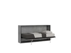 Lit Escamotable Horizontal 1 Couchage 85 Kando Ciment 15 Lit Escamotable Horizontal 1 Couchage 85 Kando Ciment -Magasin de lits lit 18970125