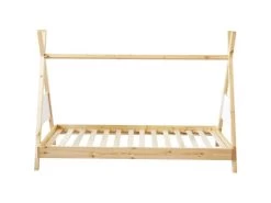 Lit Enfant & Sommier "Roka" 90x190cm Beige