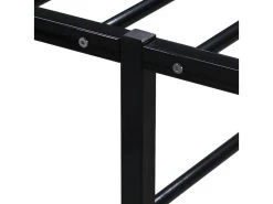 Cadre De Lit Noir Métal 100x200 Cm -Magasin de lits lit 22546087