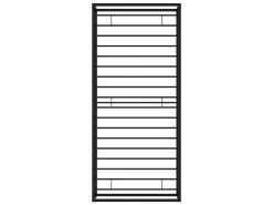 Cadre De Lit Noir Métal 100x200 Cm -Magasin de lits lit 22546089