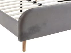 Lit 140 X 190 Cm - Avec LEDs - Tissu - Gris - AMBROISE II 21 Lit 140 X 190 Cm - Avec LEDs - Tissu - Gris - AMBROISE II -Magasin de lits lit 432971