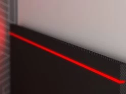 Lit Gigogne Gamer 90 X 200 Et 90 X 190 Cm - Avec Bureau - LEDs - Anthracite Et Rouge - VOUANI -Magasin de lits lit 5961759