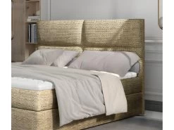 Ensemble Boxspring Complet Tête De Lit + Sommiers + Matelas + Surmatelas AMARIS De VENESETTI - Tissu Luxe Beige - 140x200 Cm 9 Ensemble Boxspring Complet Tête De Lit + Sommiers + Matelas + Surmatelas AMARIS De VENESETTI - Tissu Luxe Beige - 140x200 Cm -Magasin de lits lit 8863759