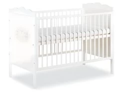 Lit Bébé Marsell 60x120 Blanc