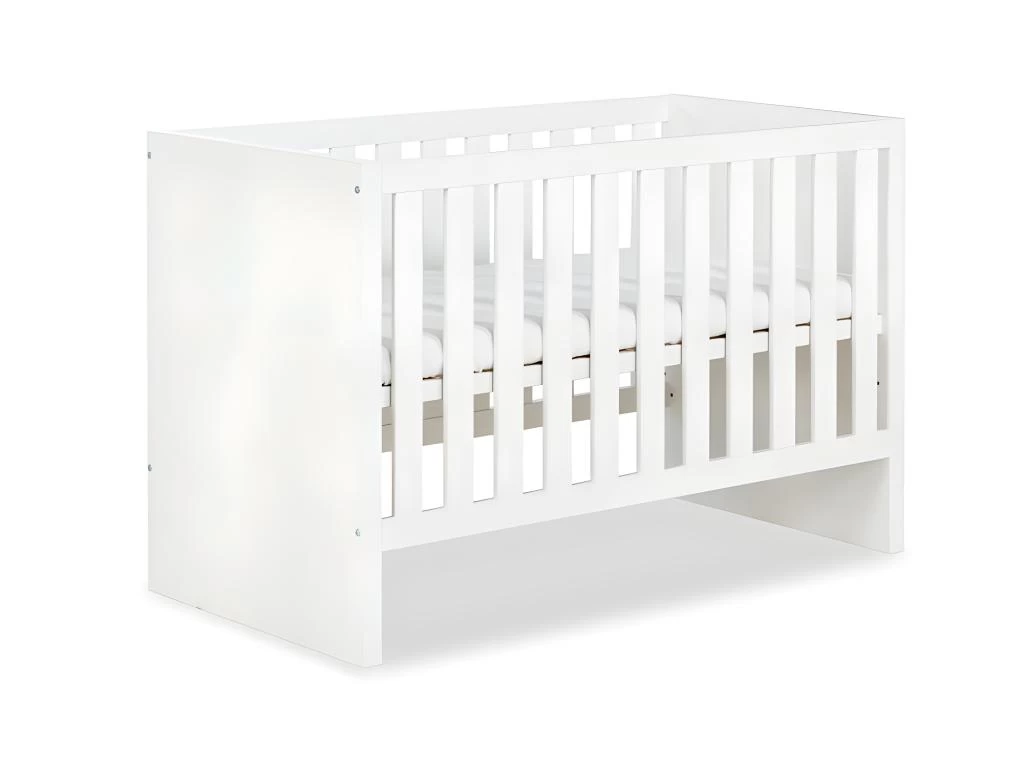 Lit Bébé Camelia 60x120 Blanc 1 Lit Bébé Camelia 60x120 Blanc