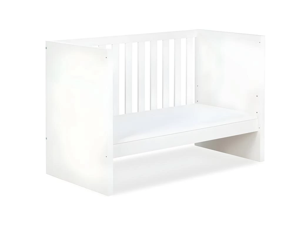 Lit Bébé Camelia 60x120 Blanc 3 Lit Bébé Camelia 60x120 Blanc – Image 3