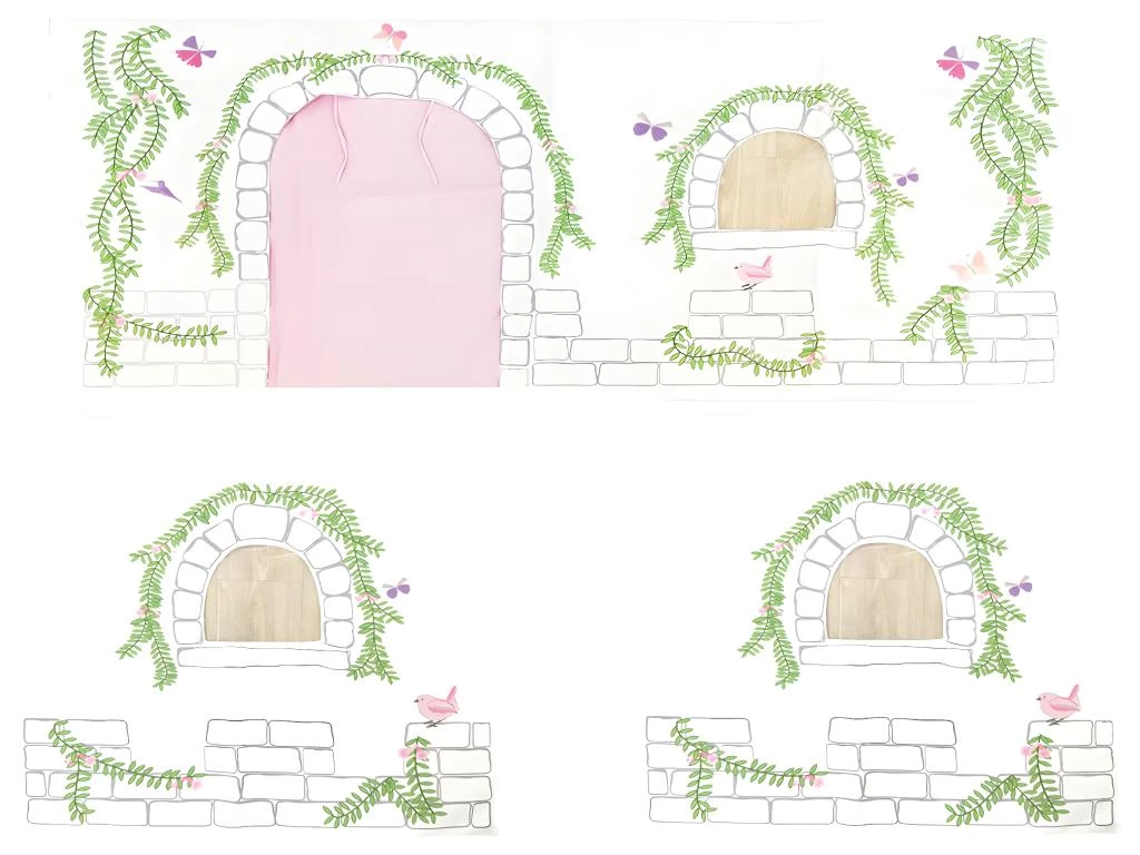 Lit Mi-Hauteur 90x200 Avec Toboggan Sommier Inclus Et Housse Birdy Pino - Bois 3 Lit Mi-Hauteur 90x200 Avec Toboggan Sommier Inclus Et Housse Birdy Pino - Bois – Image 3