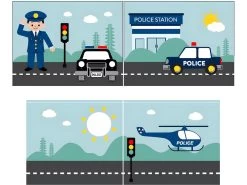 Lit Mi-Hauteur 90x200 Toboggan Sommier Inclus Housse Police Pino Blanc -Magasin de lits lit 9580505