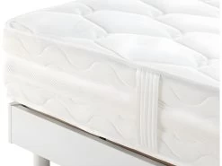 Lit électrique Relaxation Matelas Ressorts Ensachés Et Mémoire Forme APOLLO De DREAMEA - Blanc - 2 X 80 X 200 Cm 17 Lit électrique Relaxation Matelas Ressorts Ensachés Et Mémoire Forme APOLLO De DREAMEA - Blanc - 2 X 80 X 200 Cm -Magasin de lits literie relaxation 169480