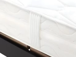 Lit électrique Relaxation Matelas Ressorts Ensachés Et Mémoire Forme APOLLO De DREAMEA - Noir - 2 X 80 X 200 Cm -Magasin de lits literie relaxation 169507