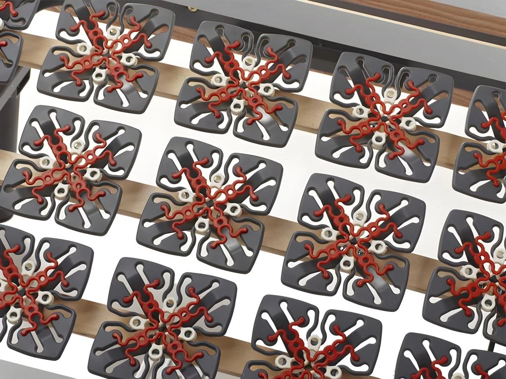 Lit électrique Relaxation Lattes Et Plots Matelas Latex PANDORA II De DREAMEA - Moteurs OKIN - Chêne Naturel - 2 X 90 X 200 Cm 6 Lit électrique Relaxation Lattes Et Plots Matelas Latex PANDORA II De DREAMEA - Moteurs OKIN - Chêne Naturel - 2 X 90 X 200 Cm – Image 6