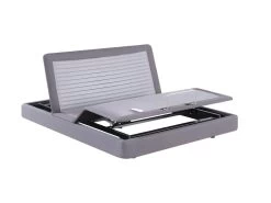 Lit électrique Relaxation Monocouchage Matelas 100% Latex 3 Zones PASIPHAE De DREAMEA - Gris - 160 X 200 Cm 9 Lit électrique Relaxation Monocouchage Matelas 100% Latex 3 Zones PASIPHAE De DREAMEA - Gris - 160 X 200 Cm -Magasin de lits literie relaxation 433567