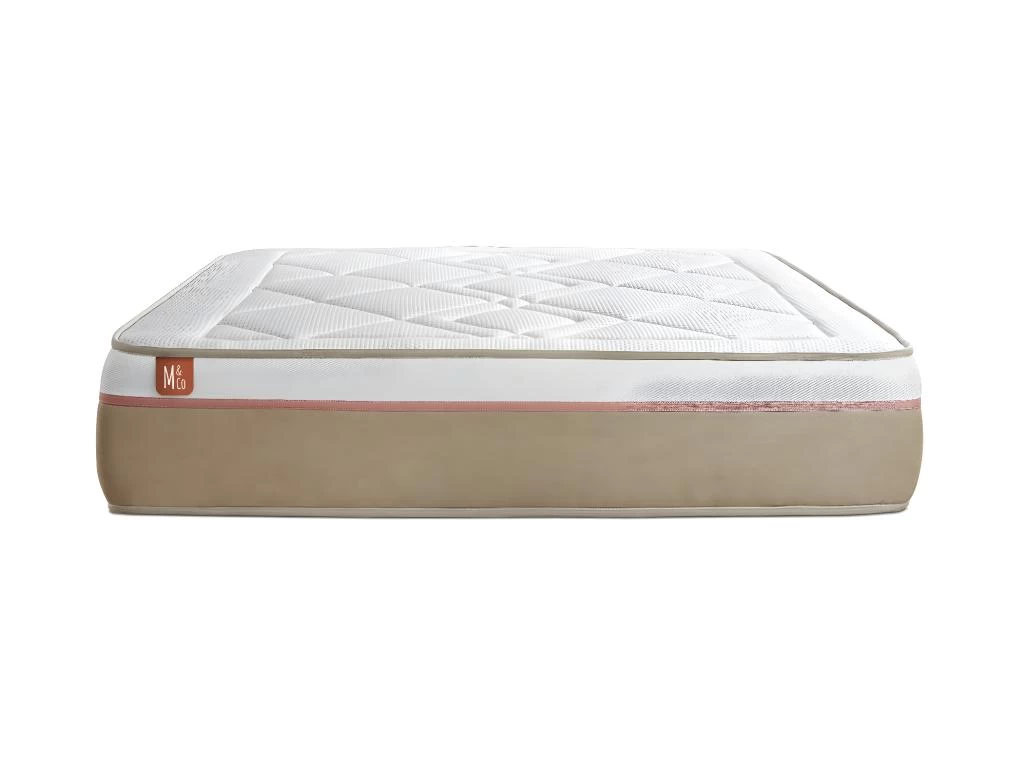 Matelas LE SOYEUX 140x200cm Ressorts Ensachés + Mémoire De Forme BioVisco - Ep. 24cm 2 Matelas LE SOYEUX 140x200cm Ressorts Ensachés + Mémoire De Forme BioVisco - Ep. 24cm – Image 2