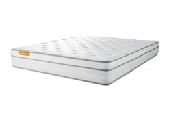 Matelas 140x200 Memo Luxe Ressorts Ensachés + Mémoire De Forme 5 Zones De Confort MAXI épaisseur -Magasin de lits matelas 10309735