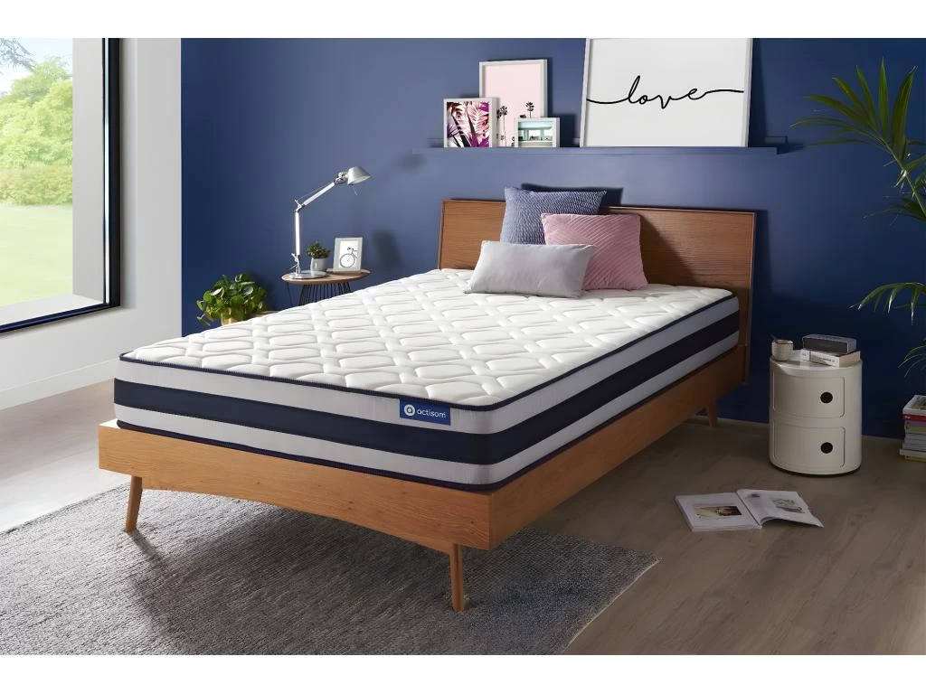 ACTISOM Matelas Ressorts Ensachés Et Mémoire De Forme ACTIFLEX ERGO 180x200 Cm Maxi épaisseur 5zones De Confort 1 ACTISOM Matelas Ressorts Ensachés Et Mémoire De Forme ACTIFLEX ERGO 180x200 Cm Maxi épaisseur 5zones De Confort