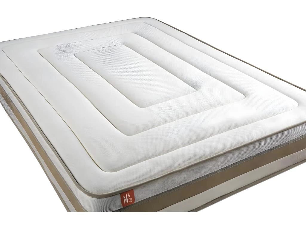Matelas LE RAFFINÉ 140x200cm Ressorts Ensachés + Mémoire De Forme BioVisco - Maxi épaisseur 26cm 4 Matelas LE RAFFINÉ 140x200cm Ressorts Ensachés + Mémoire De Forme BioVisco - Maxi épaisseur 26cm – Image 4