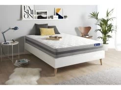 ACTISOM Matelas Mémoire De Forme 200x200 Cm Maxi épaisseur 5zones De Confort