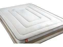 Matelas LE RAFFINÉ 180x200cm Ressorts Ensachés + Mémoire De Forme BioVisco - Maxi épaisseur 26cm -Magasin de lits matelas 10313697