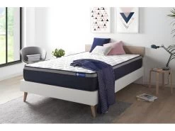 ACTISOM Matelas Latex+Mémoire De Forme ACTILATEX MAX 200x200 Cm Maxi épaisseur 7zones De Confort