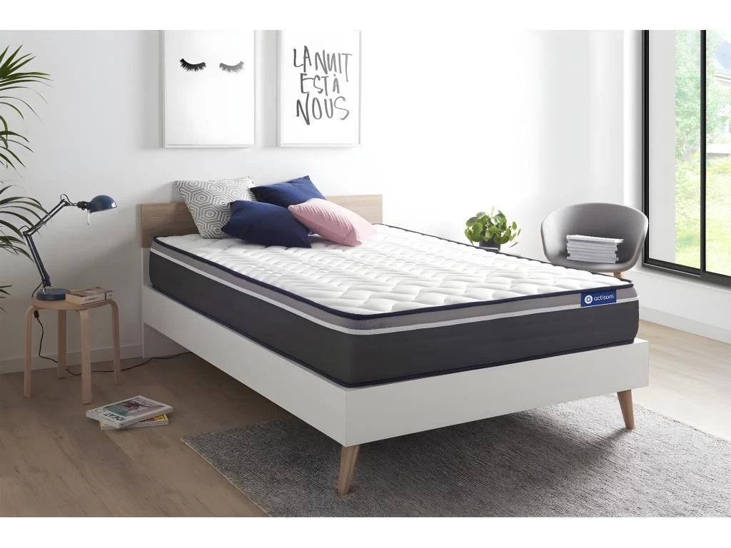 ACTISOM Matelas 180x200 Latex+Mémoire De Forme Maxi épaisseur 7zones De Confort 1 ACTISOM Matelas 180x200 Latex+Mémoire De Forme Maxi épaisseur 7zones De Confort