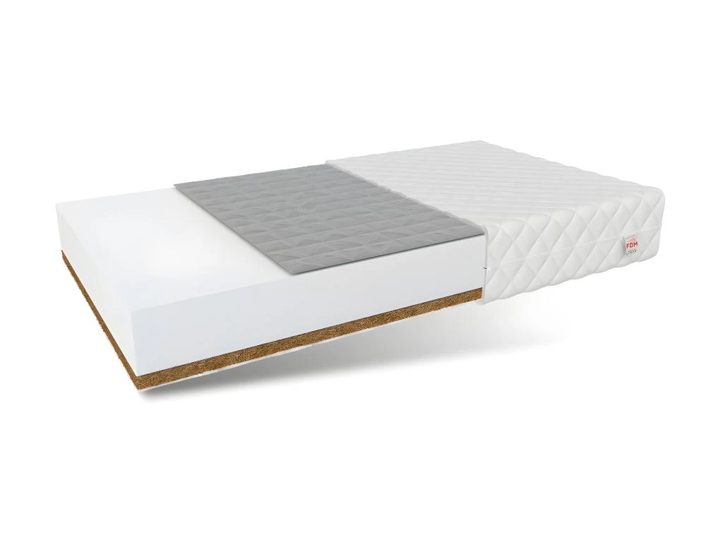 Matelas Mousse Baby Comfort 80x160 Blanc 1 Matelas Mousse Baby Comfort 80x160 Blanc