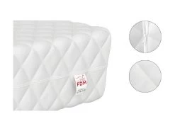 Matelas Mousse Baby Comfort 80x160 Blanc 7 Matelas Mousse Baby Comfort 80x160 Blanc -Magasin de lits matelas 10684919