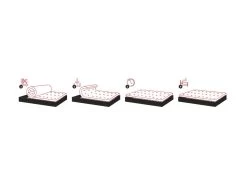 Matelas Mousse Baby Comfort 80x160 Blanc 9 Matelas Mousse Baby Comfort 80x160 Blanc -Magasin de lits matelas 10684923