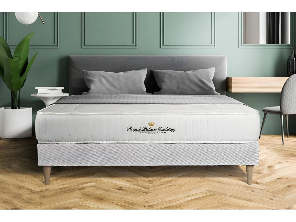 Matelas LANCASTER Ressorts Ensachés Et Mémoire De Forme 140x200 1 Matelas LANCASTER Ressorts Ensachés Et Mémoire De Forme 140x200