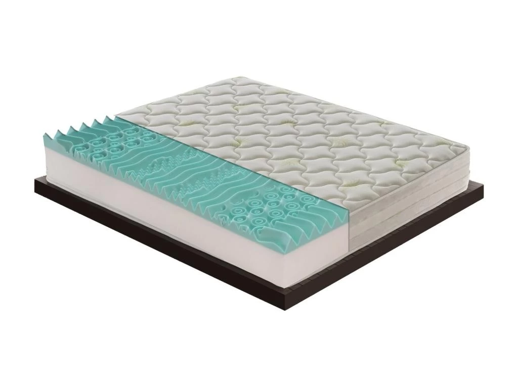 Matelas En Mousse à Mémoire De Forme - 9 Zones Différentes - Haut 25 Cm - Housse Amovible En Aloès 180x200 Cm 2 Matelas En Mousse à Mémoire De Forme - 9 Zones Différentes - Haut 25 Cm - Housse Amovible En Aloès 180x200 Cm – Image 2