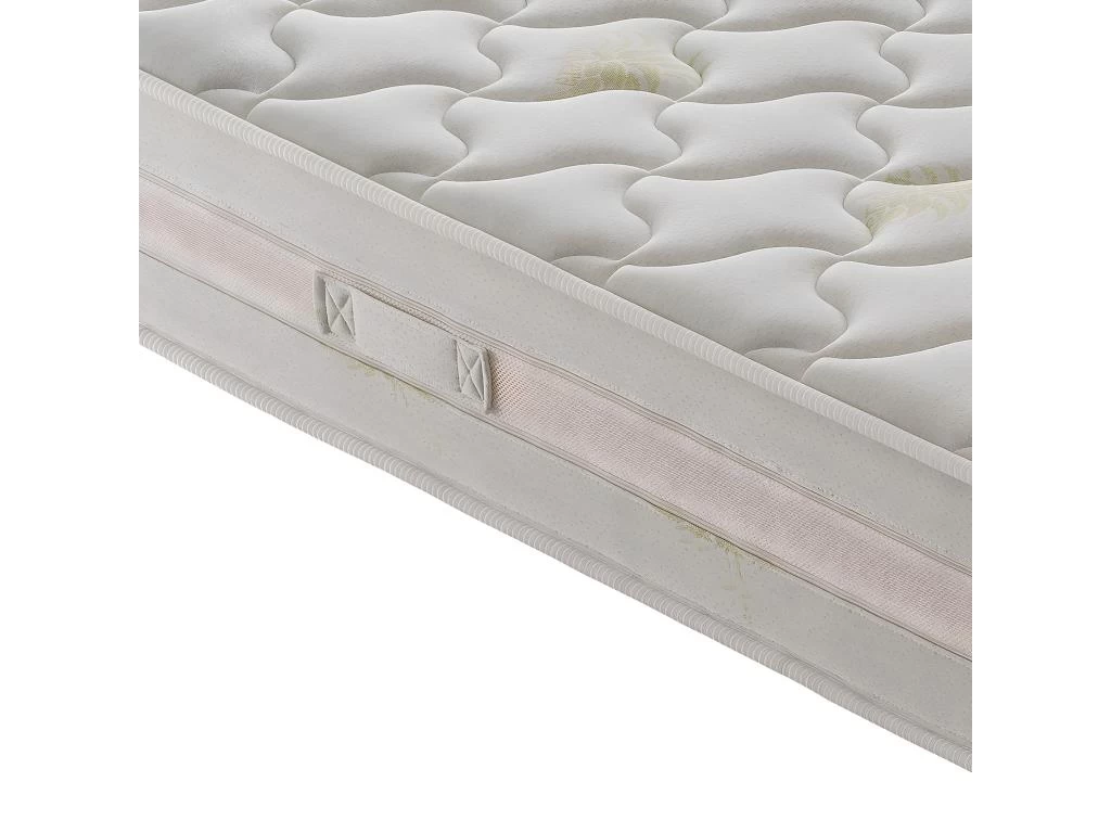Matelas En Mousse à Mémoire De Forme - 9 Zones Différentes - Haut 25 Cm - Housse Amovible En Aloès 180x200 Cm 4 Matelas En Mousse à Mémoire De Forme - 9 Zones Différentes - Haut 25 Cm - Housse Amovible En Aloès 180x200 Cm – Image 4