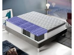 Matelas à Ressorts Ensachés - 800 Ressorts Ensachés - Hauteur 27 Cm - 13 Zones De Confort 140x200 Cm