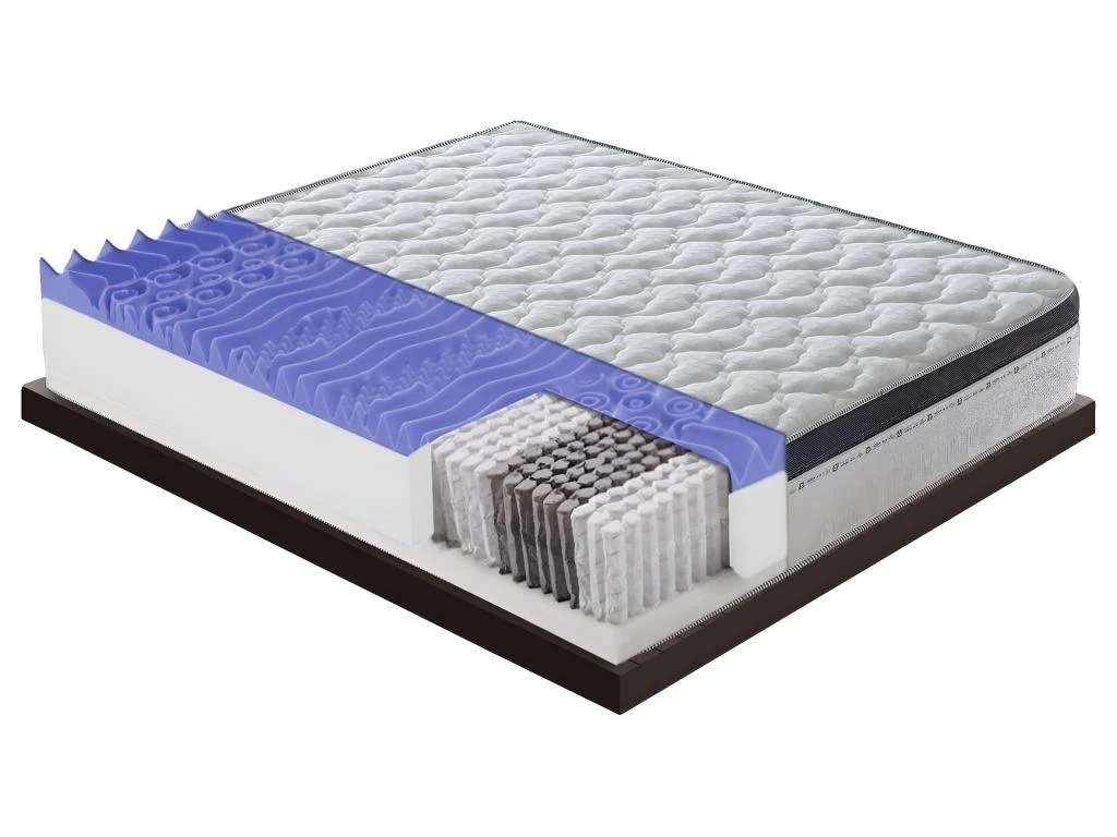 Matelas à Ressorts Ensachés - 800 Ressorts Ensachés - Hauteur 27 Cm - 13 Zones De Confort 140x200 Cm 5 Matelas à Ressorts Ensachés - 800 Ressorts Ensachés - Hauteur 27 Cm - 13 Zones De Confort 140x200 Cm – Image 5