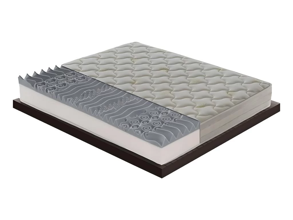 Matelas En Mousse Viscoélastique - 5 Cm De Mousse - 9 Zones De Confort - Hauteur 25 Cm 180x200 Cm 5 Matelas En Mousse Viscoélastique - 5 Cm De Mousse - 9 Zones De Confort - Hauteur 25 Cm 180x200 Cm – Image 5