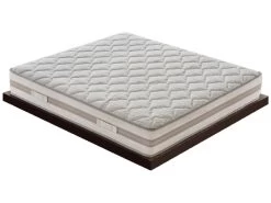 Matelas à Ressorts Ensachés Et à Mémoire De Forme - 9 Zones Différenciées - Déhoussable - Hauteur 25 Cm 160x200 Cm 7 Matelas à Ressorts Ensachés Et à Mémoire De Forme - 9 Zones Différenciées - Déhoussable - Hauteur 25 Cm 160x200 Cm -Magasin de lits matelas 10714295