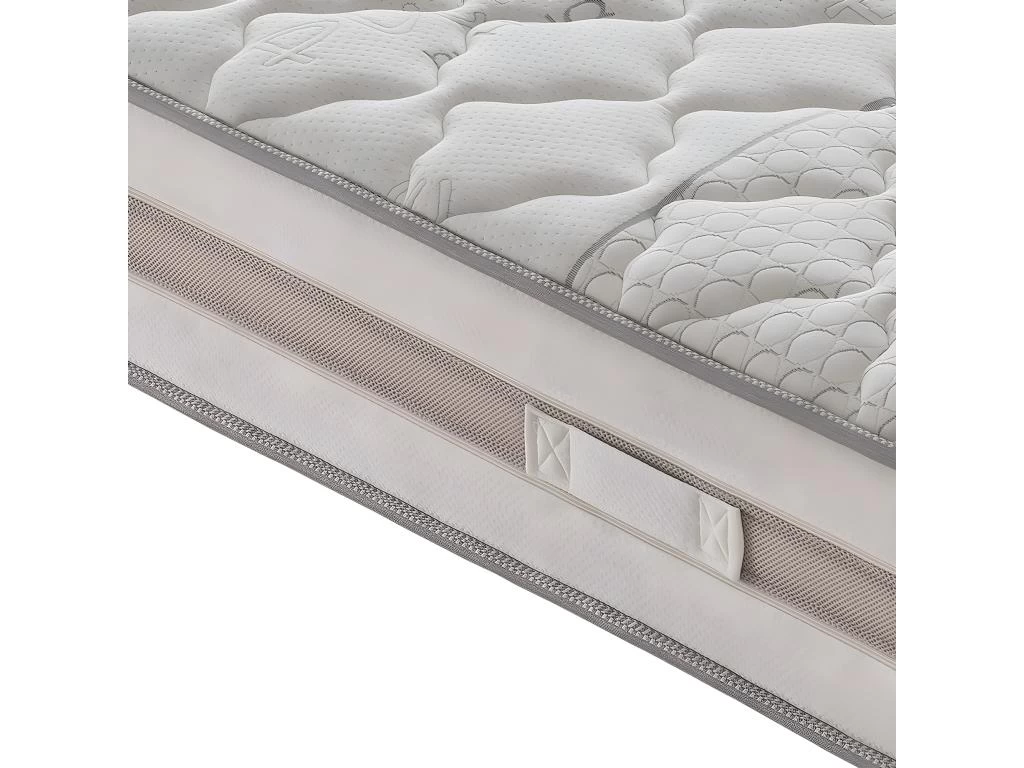 Matelas à Ressorts Ensachés Et à Mémoire De Forme - 9 Zones Différenciées - Déhoussable - Hauteur 25 Cm 160x200 Cm 5 Matelas à Ressorts Ensachés Et à Mémoire De Forme - 9 Zones Différenciées - Déhoussable - Hauteur 25 Cm 160x200 Cm – Image 5