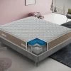 Matelas à Ressorts Ensachés Et Mousse à Mémoire De Forme, Gold Relax, Hauteur 25 Cm, Gel à Mémoire De 4 Cm 140x200 Cm