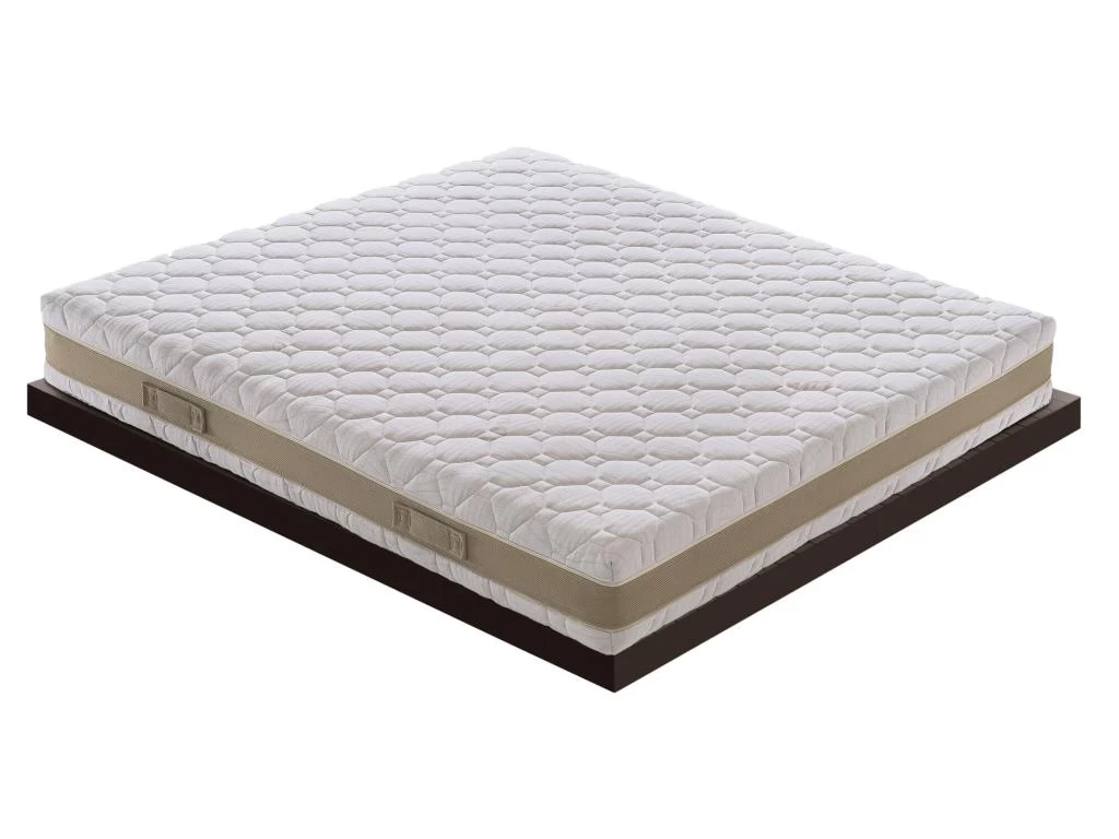 Matelas à Mémoire De Forme, 3 Couches, Déhoussable, 5 Cm De Mousse à Mémoire De Forme, 7 Zones De Confort 200x200 Cm 2 Matelas à Mémoire De Forme, 3 Couches, Déhoussable, 5 Cm De Mousse à Mémoire De Forme, 7 Zones De Confort 200x200 Cm – Image 2