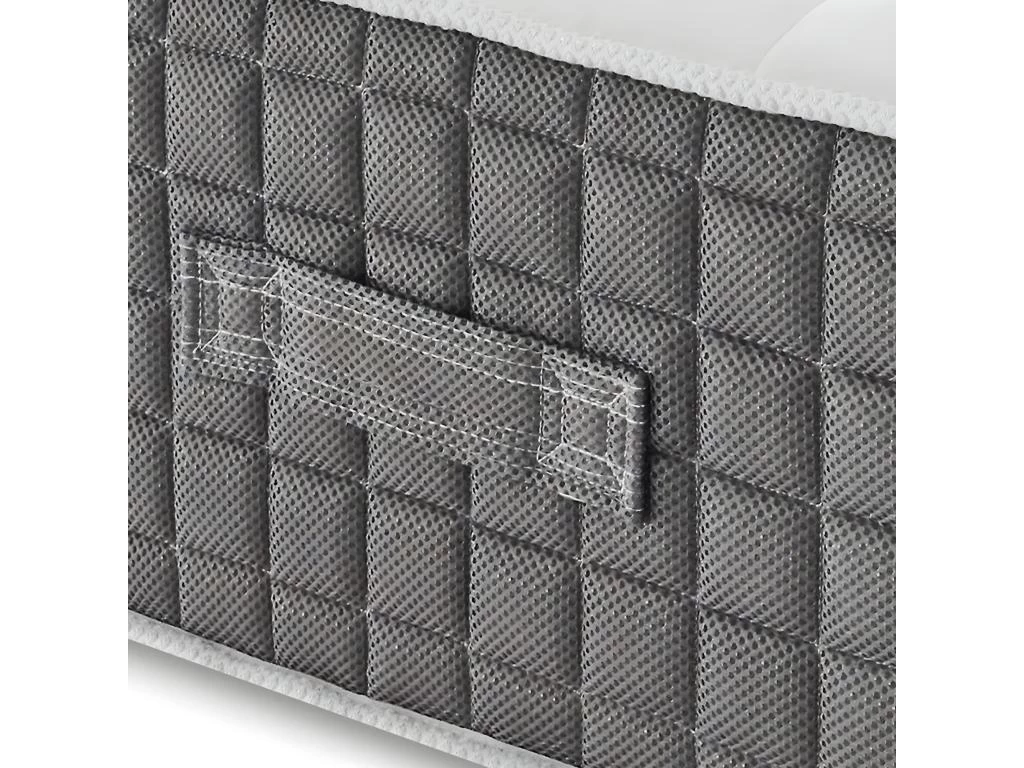 Matelas Mousse - Accueil Mémoire De Forme - Haut 30 Cm - 11 Zones Différenciées 200x200 Cm 3 Matelas Mousse - Accueil Mémoire De Forme - Haut 30 Cm - 11 Zones Différenciées 200x200 Cm – Image 3