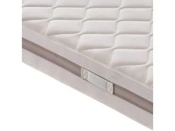 Matelas à Ressorts Ensachés Et Mousse Mémoire 9 Zones De Confort Hauteur 22 Cm 200x200 Cm -Magasin de lits matelas 10720415