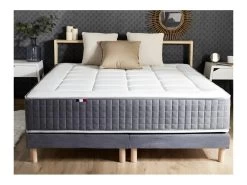 Matelas Ressort 7 Zones + Mémoire De Forme KING STYLE H30 Fabriqué En France Dimensions - 180 X 200 Cm -Magasin de lits matelas 10774511