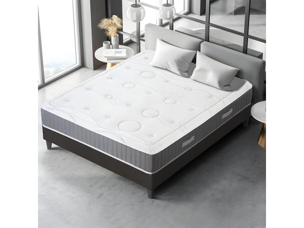 OLYMPE LITERIE | Matelas INTUITION 160x200 Cm | Mousse à Mémoire De Forme | Soutien Ferme 2 OLYMPE LITERIE | Matelas INTUITION 160x200 Cm | Mousse à Mémoire De Forme | Soutien Ferme – Image 2