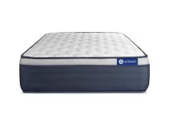 ACTISOM Matelas Ressorts Ensachés+Mémoire De Forme ACTIFLEX MAX 90x190 Cm Maxi épaisseur 7zones De Confort