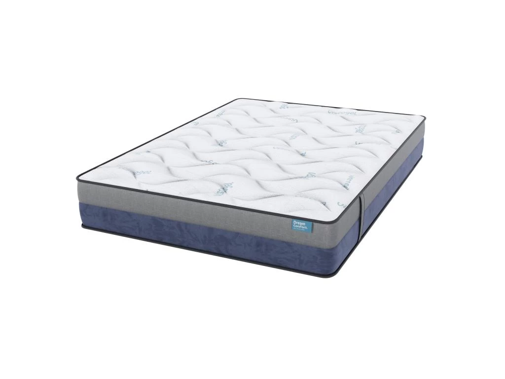 Matelas En Mousse à Mémoire De Forme Gel Excellence Titanium 140X200 28 Cm Double Face Indépendance Des Lits Fermeté Haute Dream Confort 1 Matelas En Mousse à Mémoire De Forme Gel Excellence Titanium 140X200 28 Cm Double Face Indépendance Des Lits Fermeté Haute Dream Confort