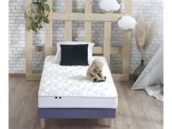 Matelas Mousse Haute Résilience + Latex 3 Zones ESSENCE - Made In France Dimensions - 90 X 190 Cm -Magasin de lits matelas 13628923