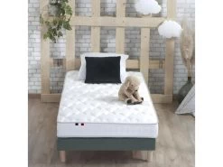 Matelas Mousse Haute Résilience + Latex 3 Zones ESSENCE - Made In France Dimensions - 90 X 190 Cm -Magasin de lits matelas 13628925