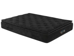 Matelas 160 X 200 Cm Ressorts Ensachés Surmatelas Intégré ép.28cm - BLACK DREAM De DREAMEA PLAY